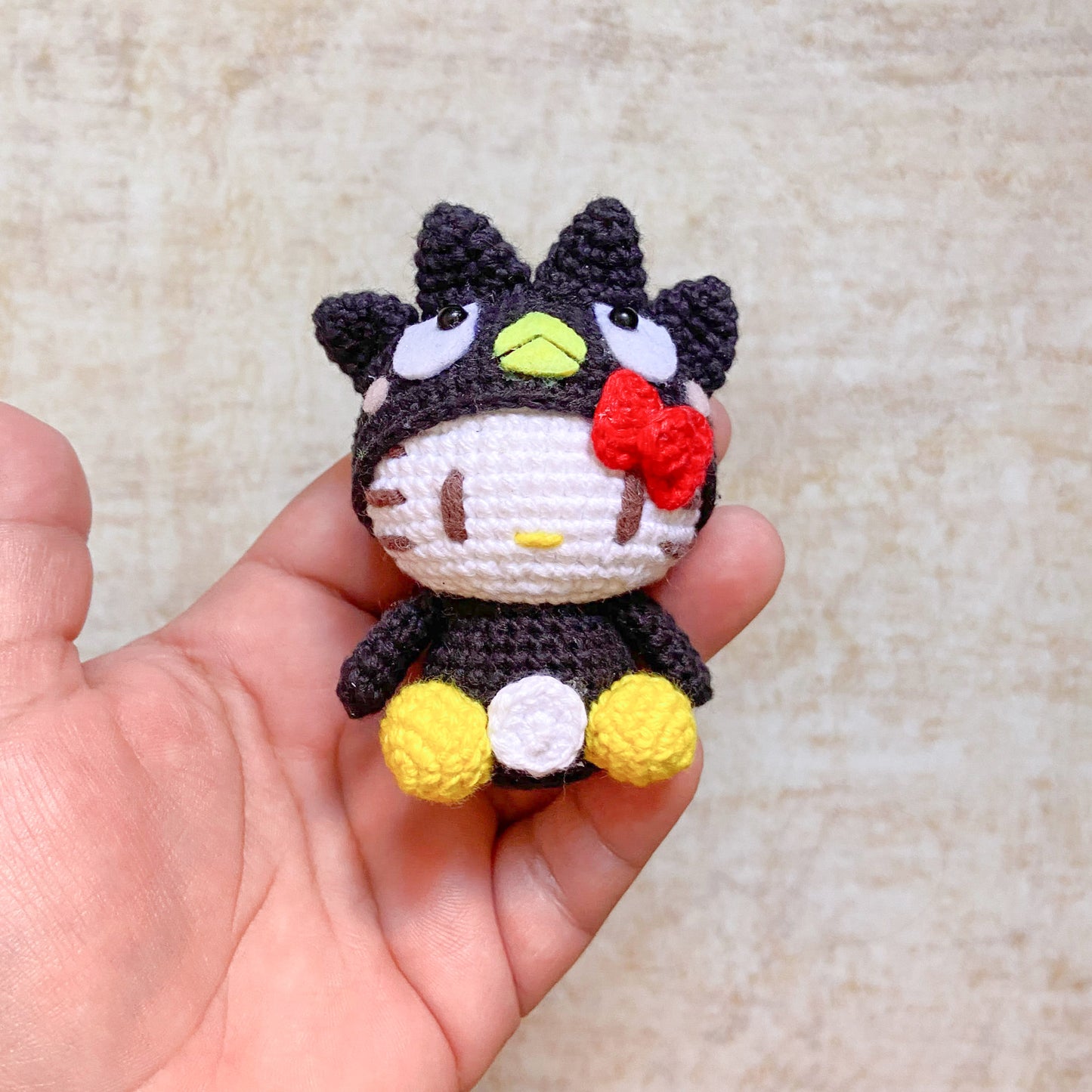 Hello Kitty in Badtz-Maru Suit